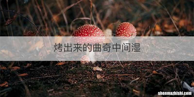烤出来的曲奇中间湿