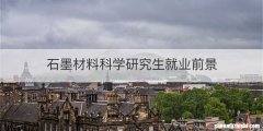 石墨材料科学研究生就业前景