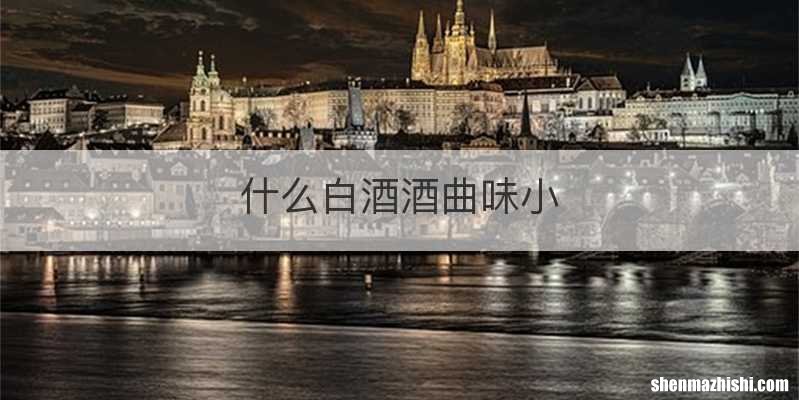 什么白酒酒曲味小