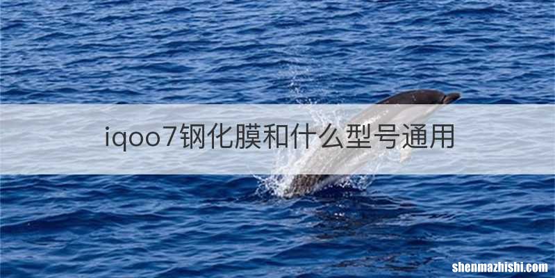 iqoo7钢化膜和什么型号通用