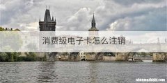 消费级电子卡怎么注销