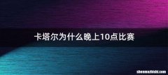 卡塔尔为什么晚上10点比赛