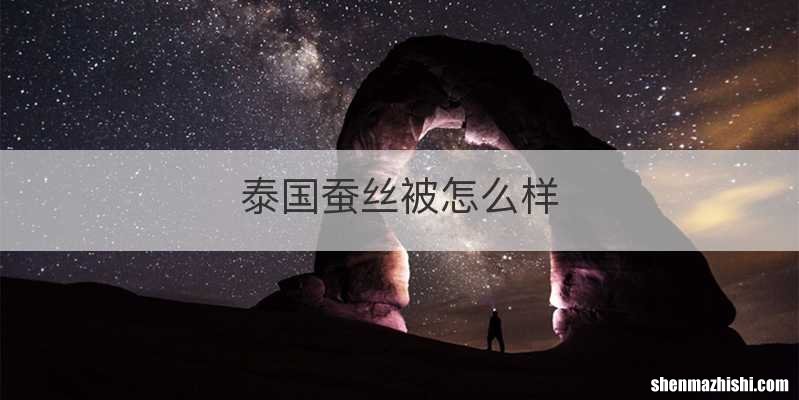 泰国蚕丝被怎么样