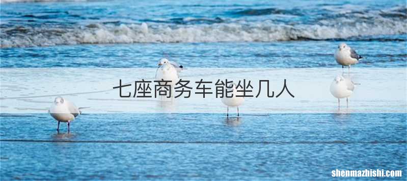 七座商务车能坐几人