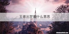 王者出梦魇什么意思