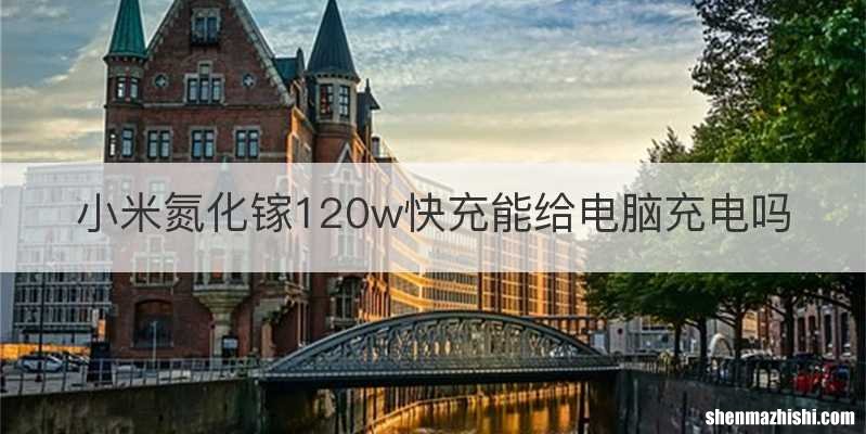 小米氮化镓120w快充能给电脑充电吗