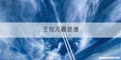 王权无暮是谁