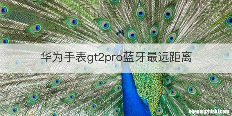 华为手表gt2pro蓝牙最远距离