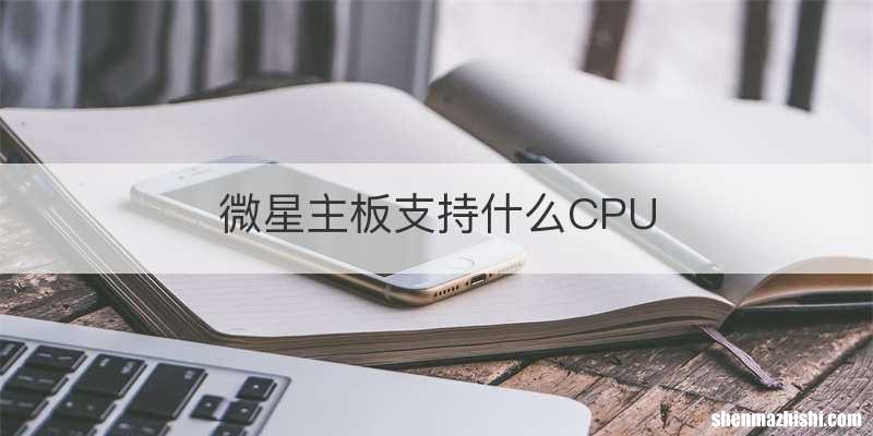 微星主板支持什么CPU