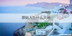 原始人为什么灭绝