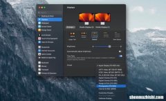 如何更改Mac电脑显示屏的参考模式