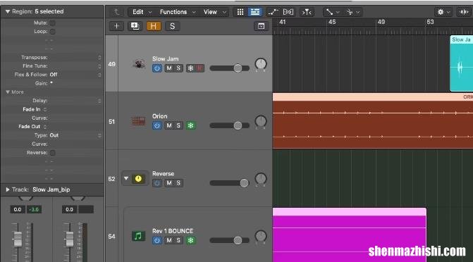 如何在Logic Pro中轻松淡入淡出音频