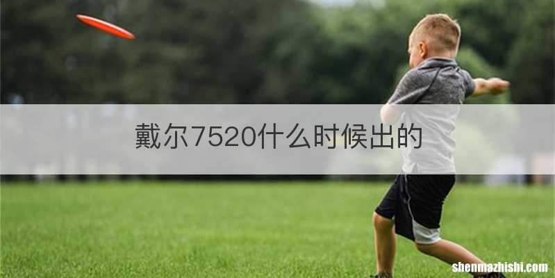 戴尔7520什么时候出的