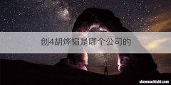 创4胡烨韬是哪个公司的