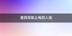 墨西哥禁止梅西入境