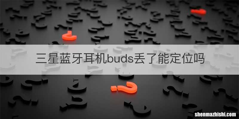 三星蓝牙耳机buds丢了能定位吗