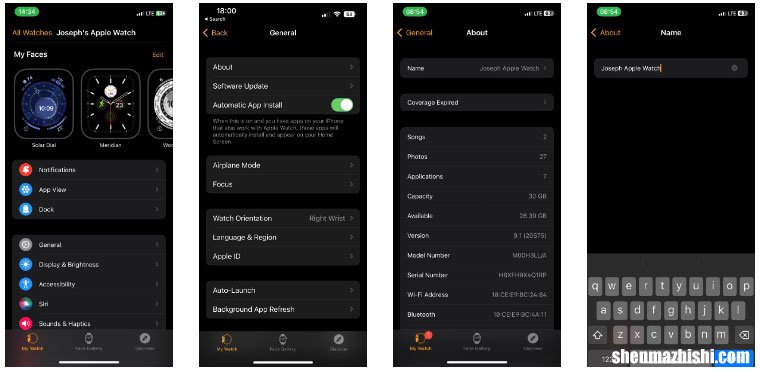 如何更改Apple Watch名称，轻松操作