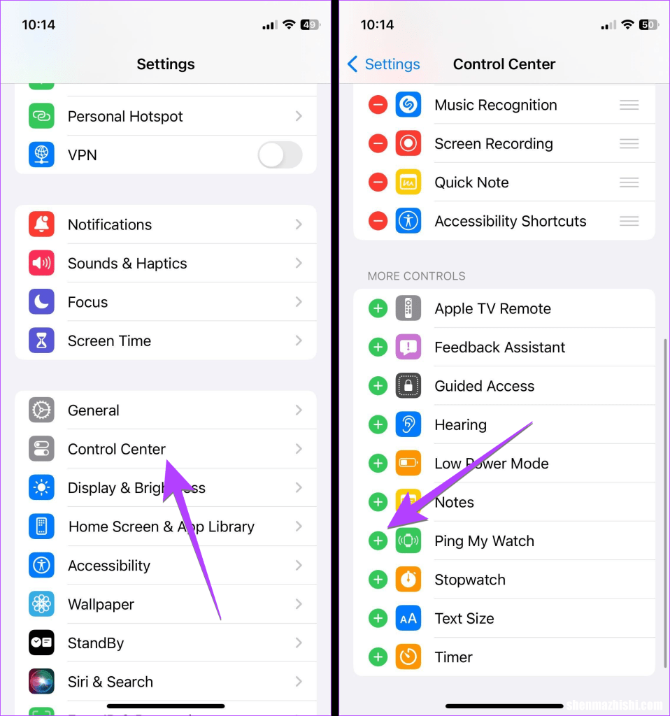如何从iPhone ping Apple Watch