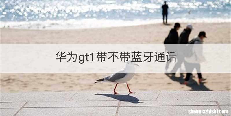 华为gt1带不带蓝牙通话