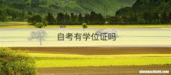 自考有学位证吗