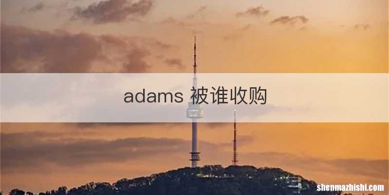 adams 被谁收购