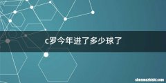 c罗今年进了多少球了