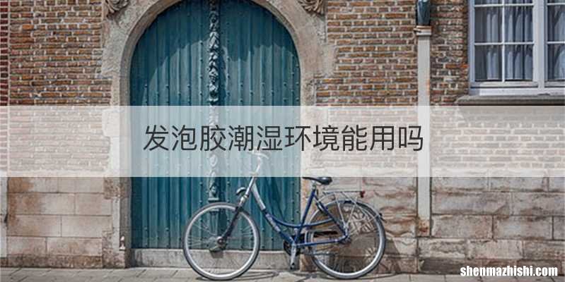 发泡胶潮湿环境能用吗