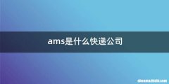 ams是什么快递公司