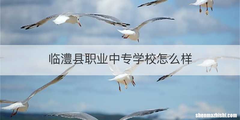 临澧县职业中专学校怎么样