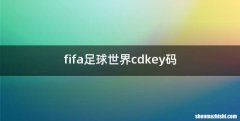 fifa足球世界cdkey码