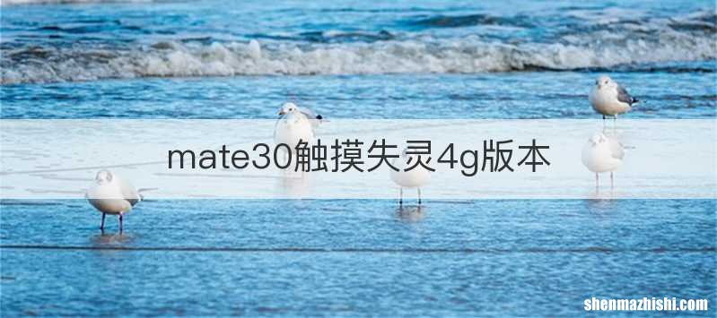 mate30触摸失灵4g版本