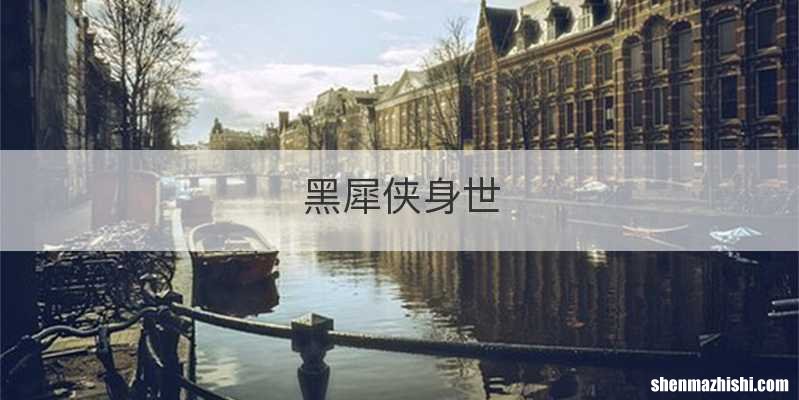黑犀侠身世