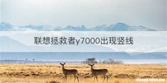 联想拯救者y7000出现竖线