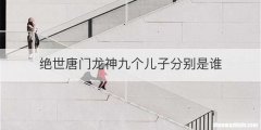 绝世唐门龙神九个儿子分别是谁