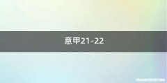 意甲21-22