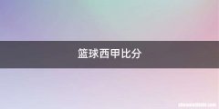 篮球西甲比分