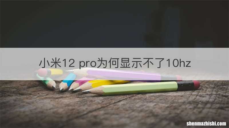 小米12 pro为何显示不了10hz