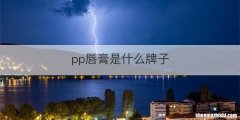 pp唇膏是什么牌子