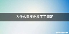 为什么里皮也救不了国足