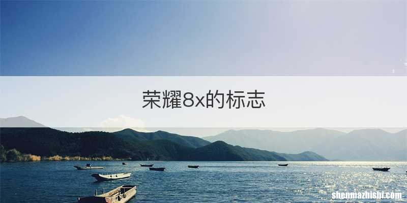荣耀8x的标志