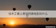 伐木工看上煮饭阿姨电影叫什么