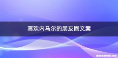 喜欢内马尔的朋友圈文案