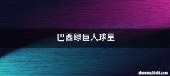 巴西绿巨人球星