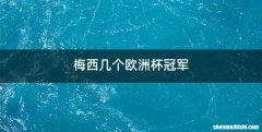 梅西几个欧洲杯冠军