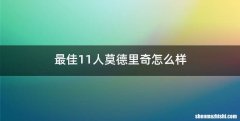 最佳11人莫德里奇怎么样