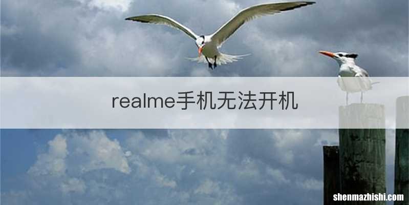 realme手机无法开机