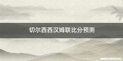 切尔西西汉姆联比分预测
