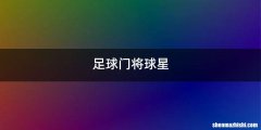足球门将球星