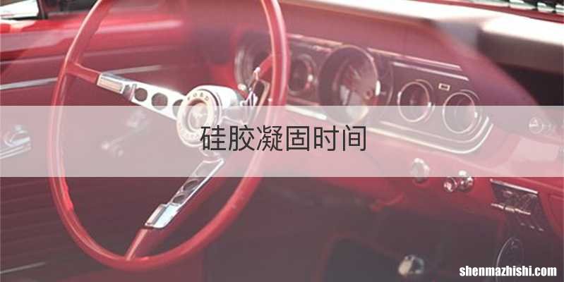硅胶凝固时间