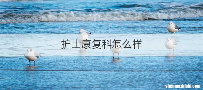 护士康复科怎么样